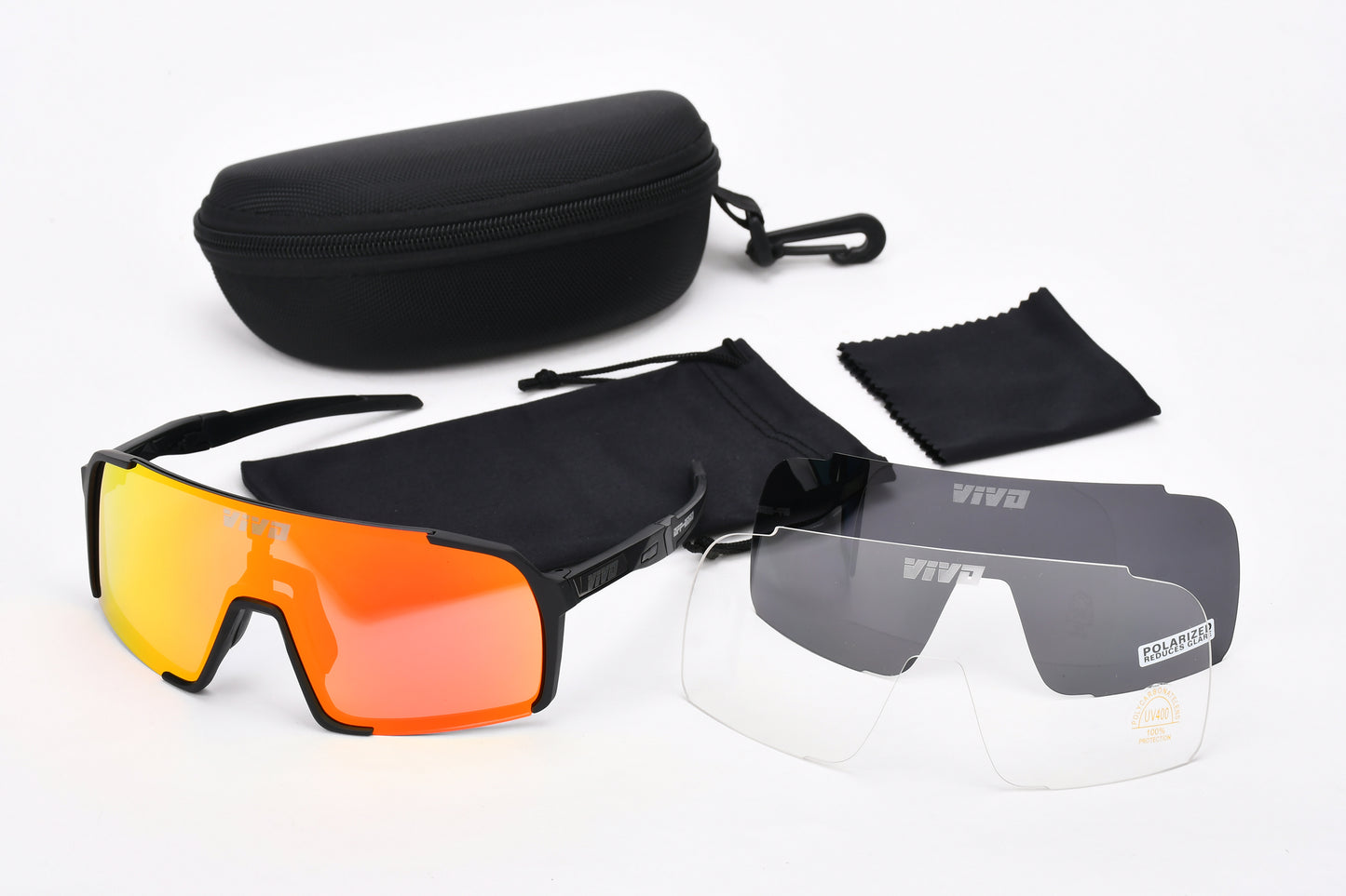3 in 1 Interchangeable Sport Sunglasses