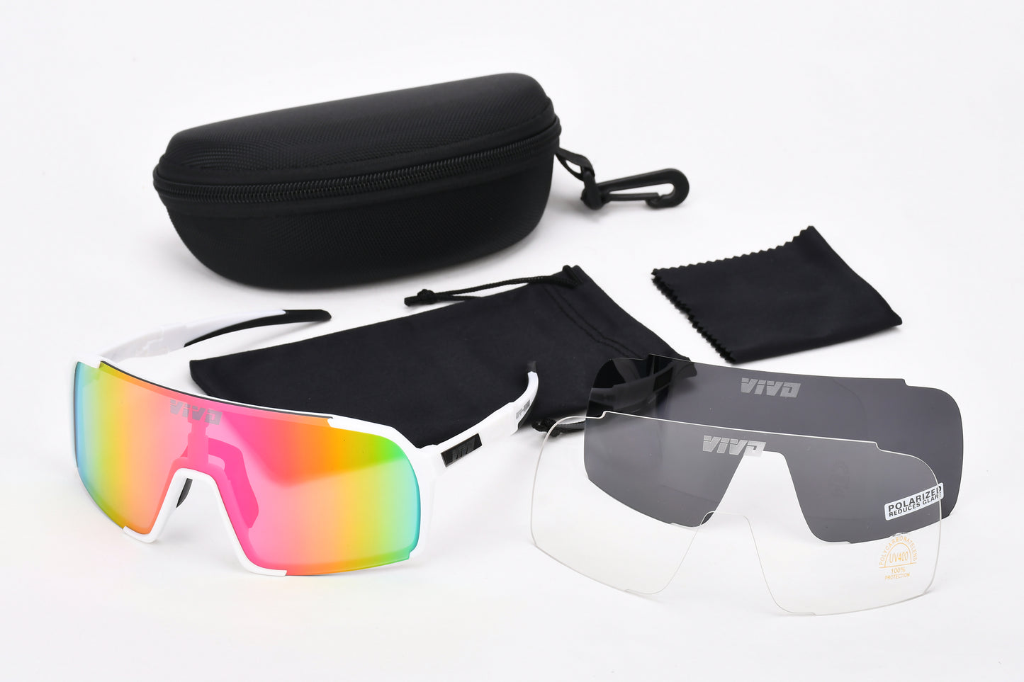 3 in 1 Interchangeable Sport Sunglasses