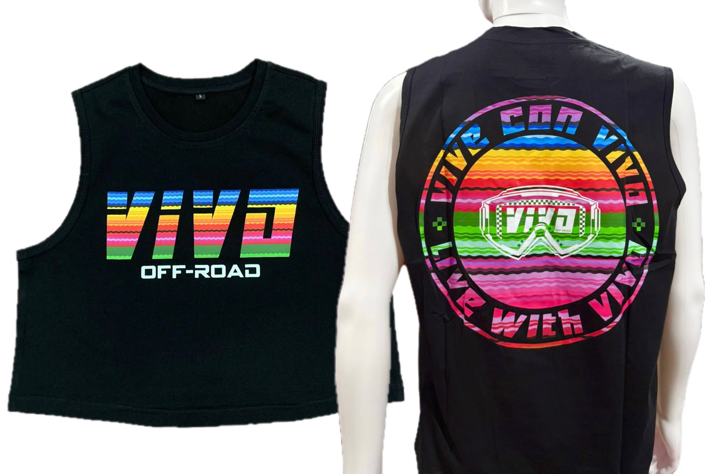 VIVO Sarape Tank Tops & Crop Tops