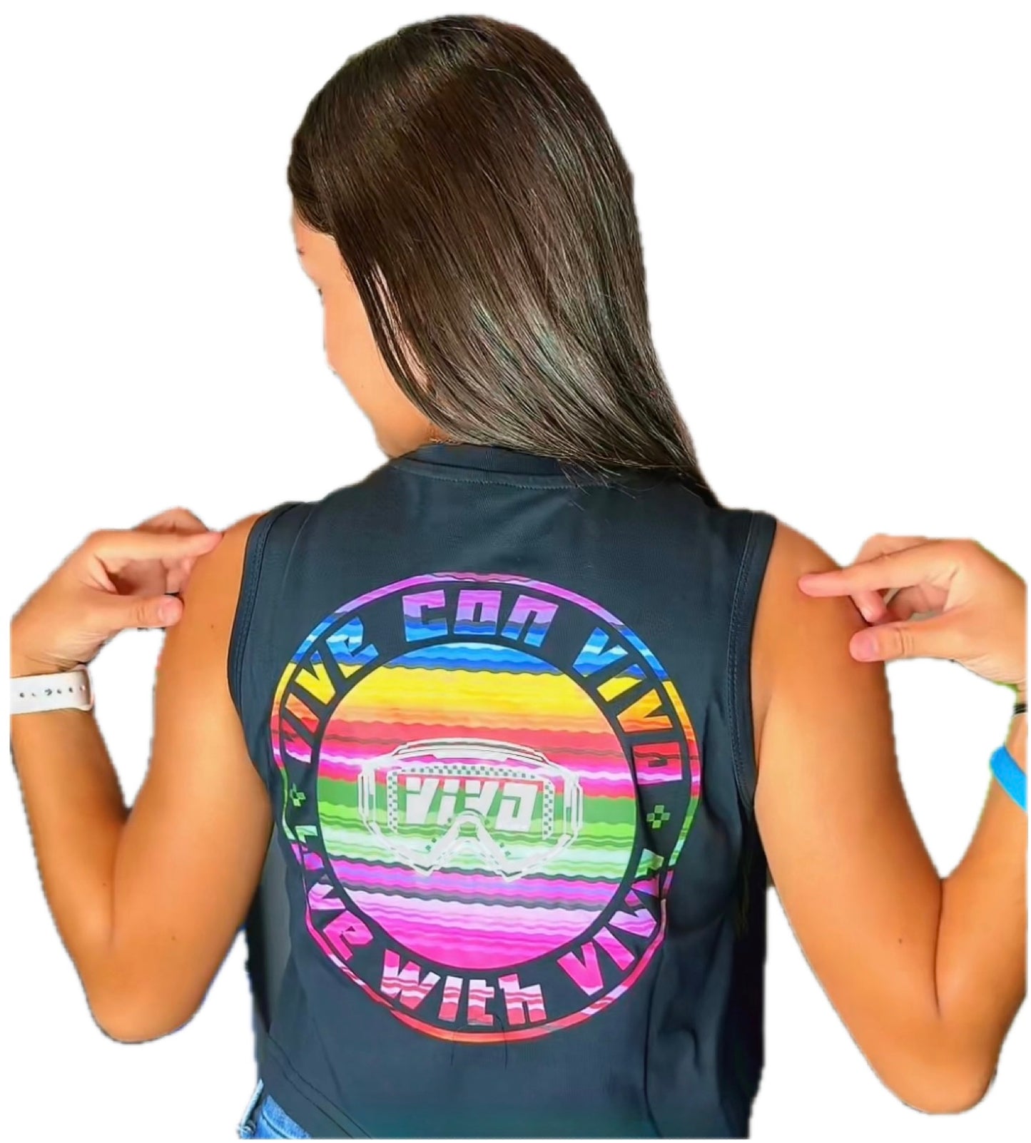 VIVO Sarape Tank Tops & Crop Tops