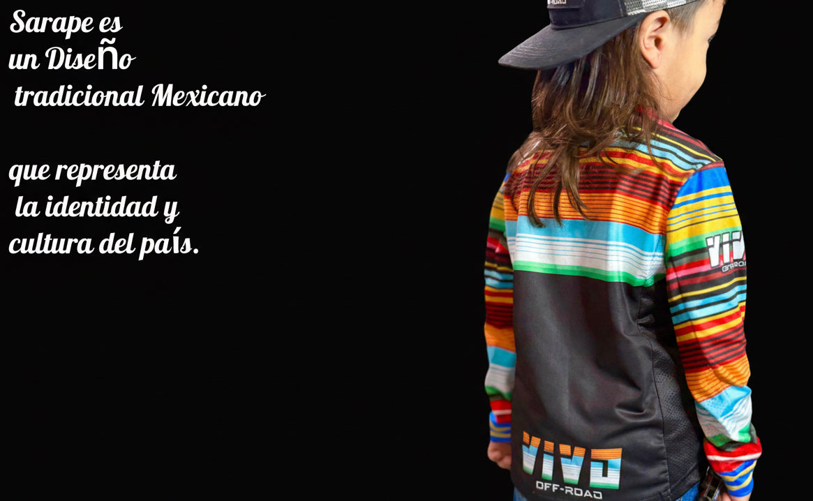 Kids Vivo SARAPE Inspired Riding  Jersey,ATV,UTV,Motocross