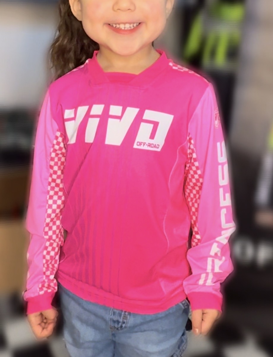 Girls Off-Road Princess- Ridding Jersey- offroad,utv,atv,sxs