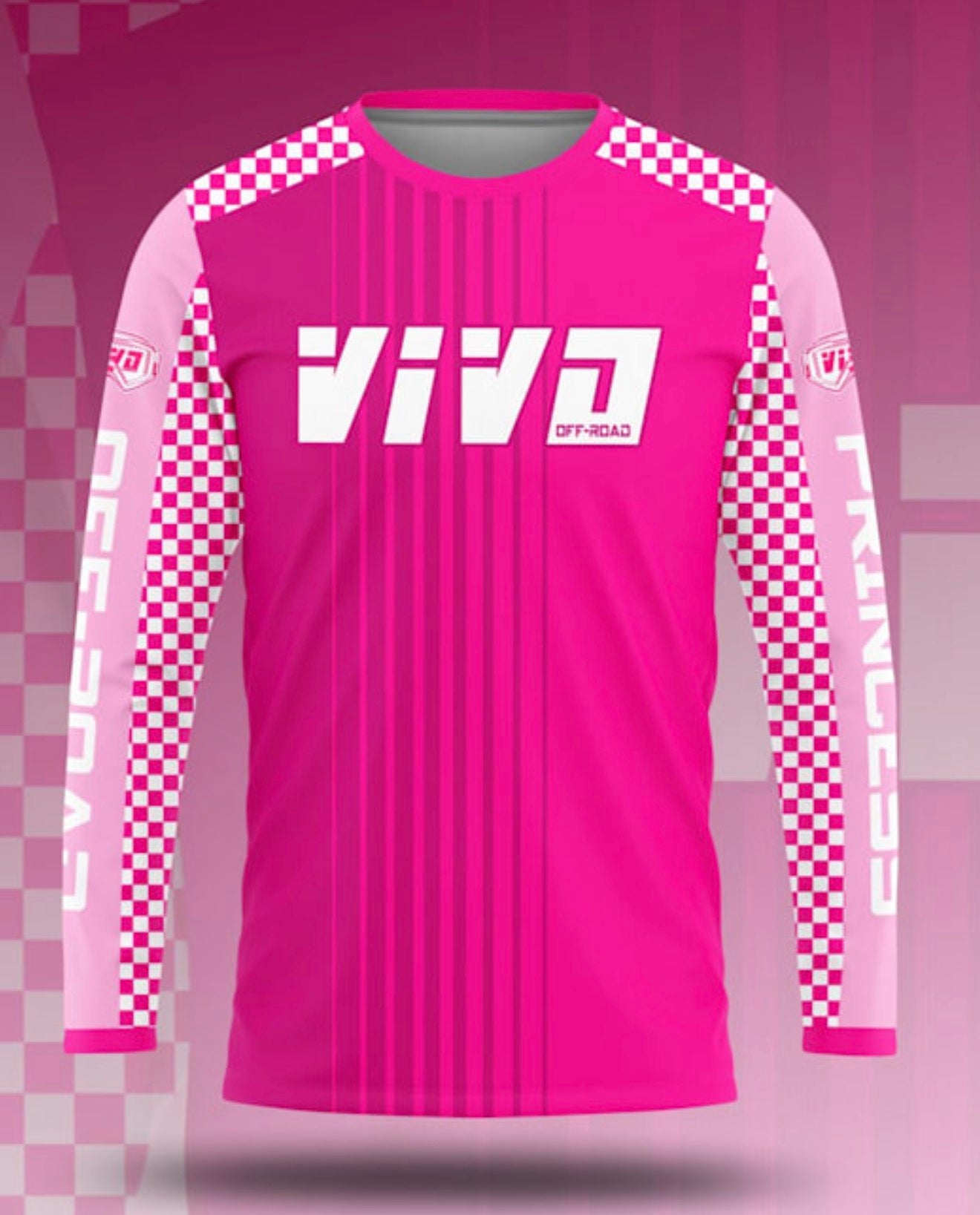 Womens OFF-ROAD Princess Riding Jersey-utv,atv,motocross
