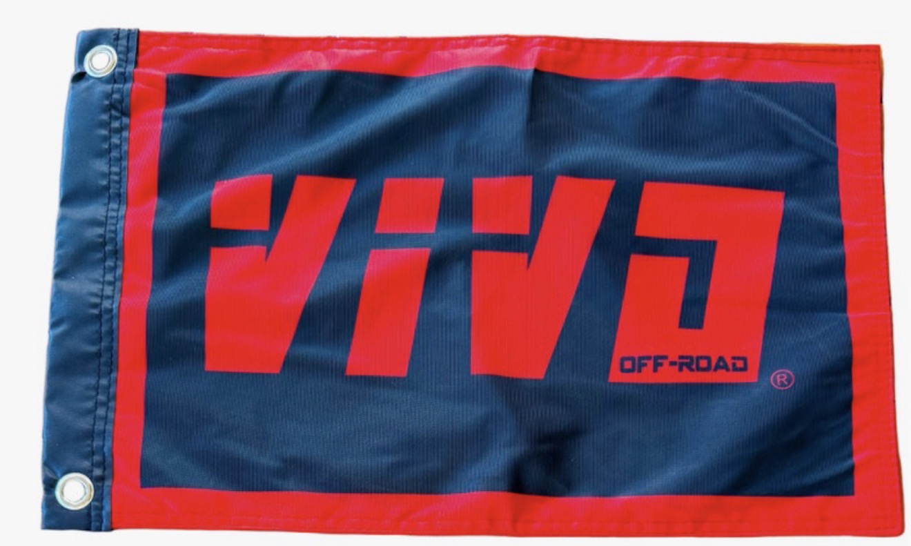 vivo off-road 12x18" Flags Double Sided