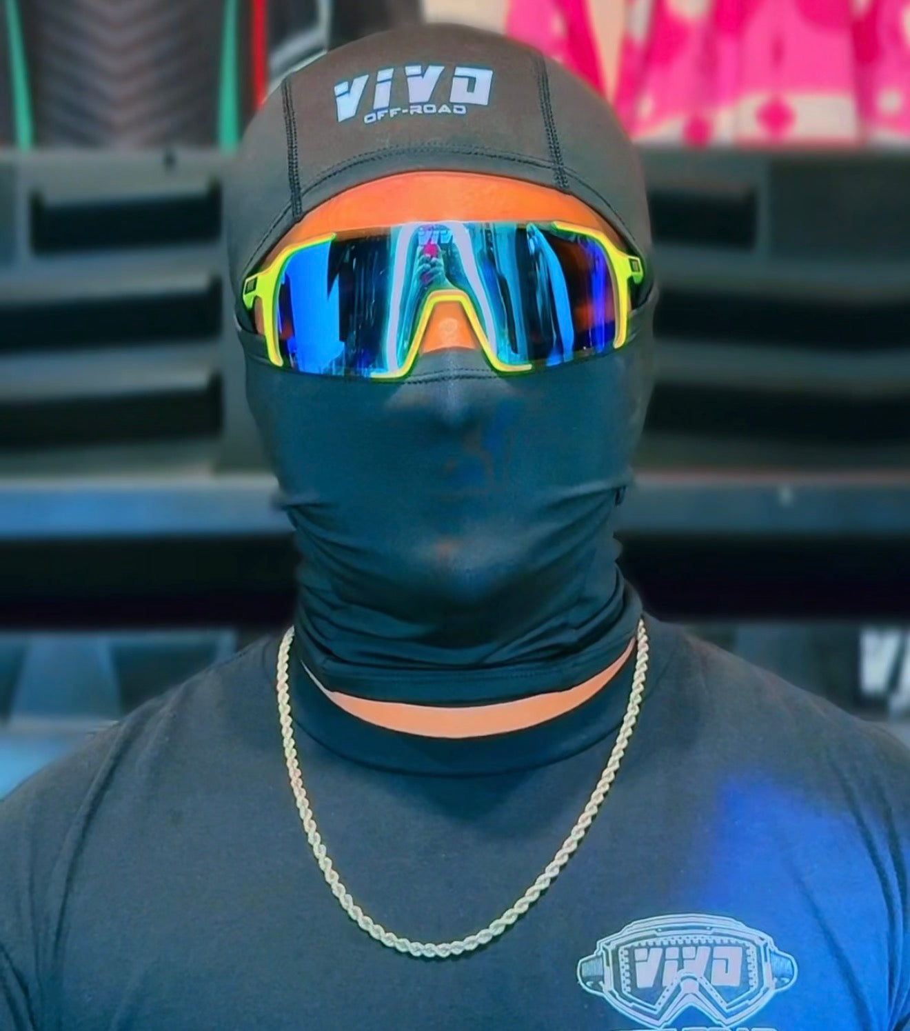VIVO OFF-ROAD Balaclava - Reflective Logo