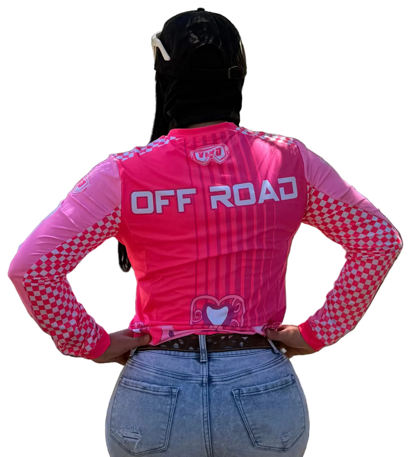 Womens OFF-ROAD Princess Riding Jersey- snag resistant ,utv,atv,motocross