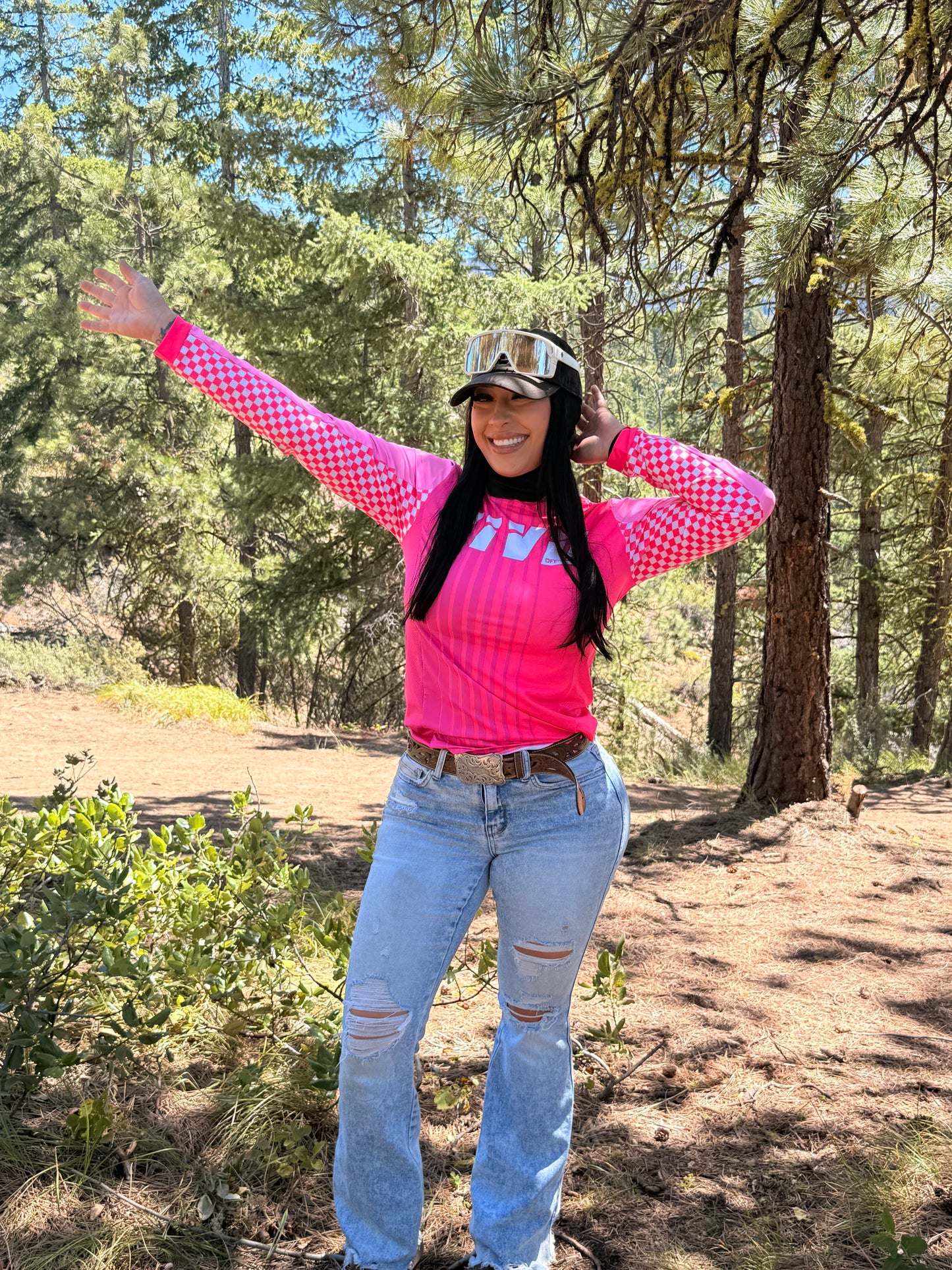Womens OFF-ROAD Princess Riding Jersey- snag resistant ,utv,atv,motocross