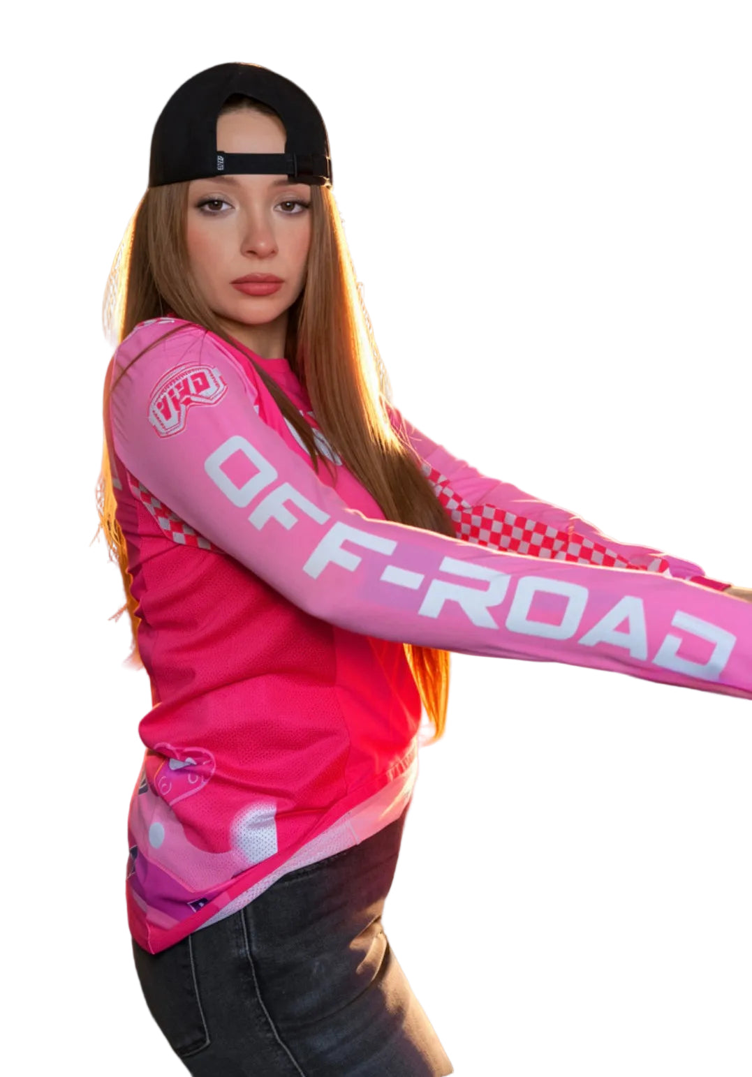 Womens OFF-ROAD Princess Riding Jersey- snag resistant ,utv,atv,motocross
